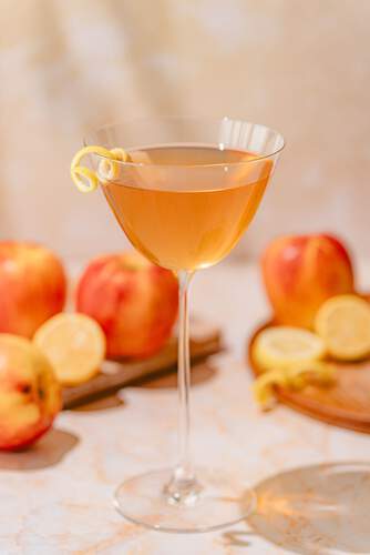 Bourbon and Bubbles Prosecco Cocktail